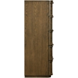 Meridian Furniture Tiberio Brown Oak Veneer And Solid Wood Chest