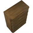 Meridian Furniture Tiberio Brown Oak Veneer And Solid Wood Chest