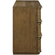 Meridian Furniture Tiberio Brown Oak Veneer And Solid Wood Dresser