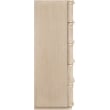 Meridian Furniture Tiberio Natural Oak Veneer And Solid Wood Chest