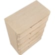 Meridian Furniture Tiberio Natural Oak Veneer And Solid Wood Chest