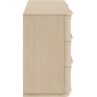Meridian Furniture Tiberio Natural Oak Veneer And Solid Wood Dresser