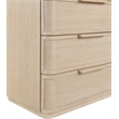 Meridian Furniture Tiberio Natural Oak Veneer And Solid Wood Dresser