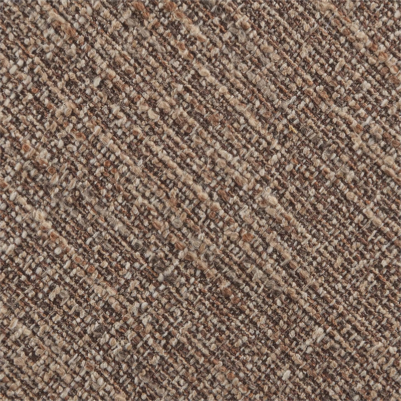 Meridian Furniture Torino Brown Fabric Upholstered Counter Stool (Set of 2)