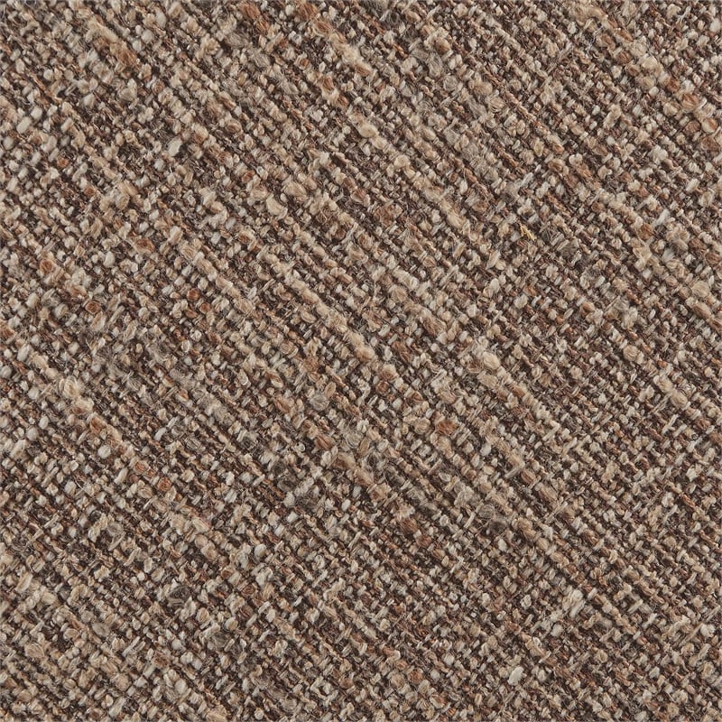 Meridian Furniture Torino Brown Fabric Upholstered Counter Stool (Set of 2)