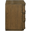 Meridian Furniture Tiberio Brown Oak Veneer And Solid Wood Nightstand