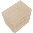 Meridian Furniture Tiberio Natural Oak Veneer And Solid Wood Nightstand