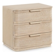 Meridian Furniture Tiberio Natural Oak Veneer And Solid Wood Nightstand
