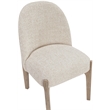 Meridian Furniture Torino Beige Fabric Upholstered Dining Chair (Set of 2)