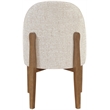 Meridian Furniture Torino Beige Fabric Upholstered Dining Chair (Set of 2)