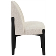Meridian Furniture Torino Beige Fabric Upholstered Dining Chair (Set of 2)