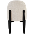 Meridian Furniture Torino Beige Fabric Upholstered Dining Chair (Set of 2)