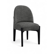 Meridian Furniture Torino Black Fabric Upholstered Dining Chair (Set of 2)
