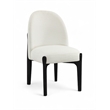 Meridian Furniture Torino Cream Fabric Upholstered Dining Chair (Set of 2)