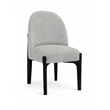 Meridian Furniture Torino Grey Fabric Upholstered Dining Chair (Set of 2)