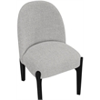 Meridian Furniture Torino Grey Fabric Upholstered Dining Chair (Set of 2)