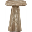 Meridian Furniture Nola Beige Concrete Indoor/Outdoor End Table