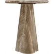 Meridian Furniture Nola Beige Concrete Indoor/Outdoor End Table