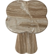 Meridian Furniture Nola Beige Concrete Indoor/Outdoor End Table