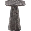 Meridian Furniture Nola Brown Concrete Indoor/Outdoor End Table