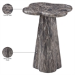Meridian Furniture Nola Brown Concrete Indoor/Outdoor End Table