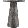 Meridian Furniture Nola Brown Concrete Indoor/Outdoor End Table