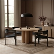 Meridian Furniture Aurum Black Vegan Leather Dining Chair (Set of 2)