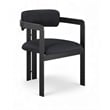 Meridian Furniture Aurum Black Vegan Leather Dining Chair (Set of 2)