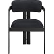 Meridian Furniture Aurum Black Vegan Leather Dining Chair (Set of 2)