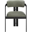 Meridian Furniture Aurum Green Vegan Leather Dining Chair (Set of 2)