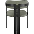 Meridian Furniture Aurum Green Vegan Leather Dining Chair (Set of 2)