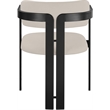 Meridian Furniture Aurum Taupe Vegan Leather Dining Chair (Set of 2)