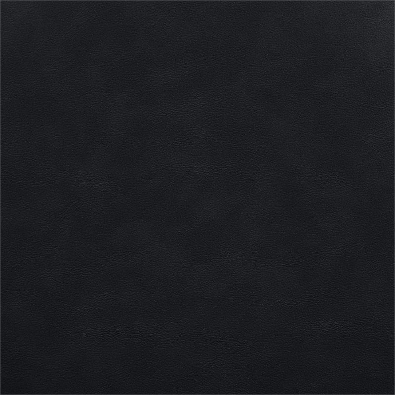 Meridian Furniture Warby Black Vegan Leather Upholstered Full Bed