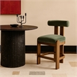 Meridian Furniture Arienzo Green Velvet Upholstered Counter Stool (Set of 2)