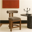 Meridian Furniture Arienzo Taupe Velvet Upholstered Counter Stool (Set of 2)