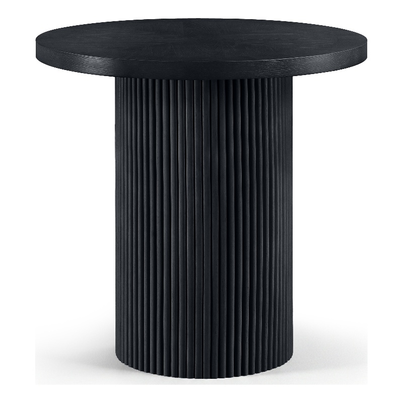 Meridian Furniture Belinda Black Veneer And Solid Wood Counter Height Table