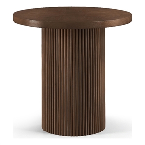 Meridian Furniture Belinda Brown Veneer And Solid Wood Counter Height Table