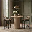 Meridian Furniture Belinda Natural Veneer And Solid Wood Counter Height Table