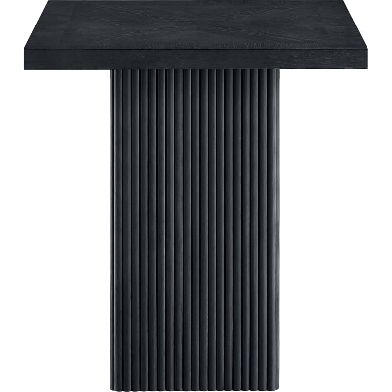 Meridian Furniture Belinda Black Veneer And Solid Wood Counter Height Table