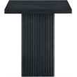 Meridian Furniture Belinda Black Veneer And Solid Wood Counter Height Table