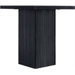 Meridian Furniture Belinda Black Veneer And Solid Wood Counter Height Table