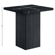 Meridian Furniture Belinda Black Veneer And Solid Wood Counter Height Table