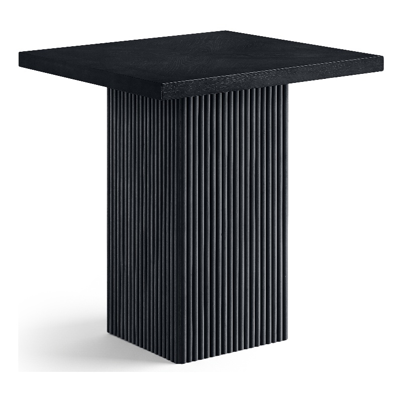 Meridian Furniture Belinda Black Veneer And Solid Wood Counter Height Table