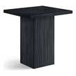 Meridian Furniture Belinda Black Veneer And Solid Wood Counter Height Table