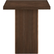 Meridian Furniture Belinda Brown Veneer And Solid Wood Counter Height Table