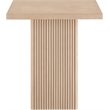 Meridian Furniture Belinda Natural Veneer And Solid Wood Counter Height Table