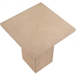Meridian Furniture Belinda Natural Veneer And Solid Wood Counter Height Table