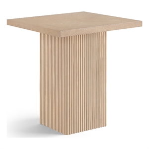 Meridian Furniture Belinda Natural Veneer And Solid Wood Counter Height Table