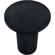 Meridian Furniture Belinda Black Oak Veneer And Solid Wood Bar Height Table