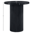 Meridian Furniture Belinda Black Oak Veneer And Solid Wood Bar Height Table